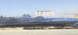 Incendio en Castellanos de Moricos