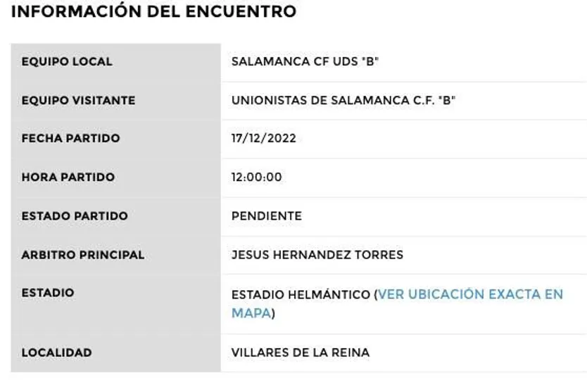 Horario del derbi entre Salamanca CF UDS B y Unionistas B | FOTO FCYLF