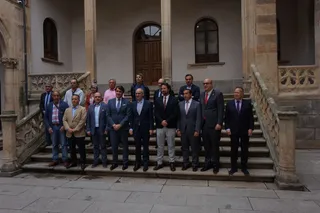 Firma protocolo nuevo abastecimiento Sierra de Francia desde Navañuno entre Diputación, mancomunidades y consejería medio ambiente (2)