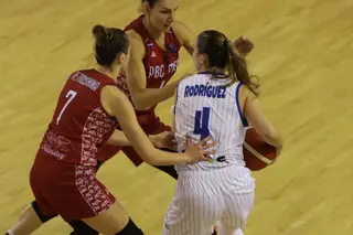 Leo Rodríguez, una de las jugadoras más en forma de Perfumerías Avenida / FOTO SALAMANCA24HORAS.COM