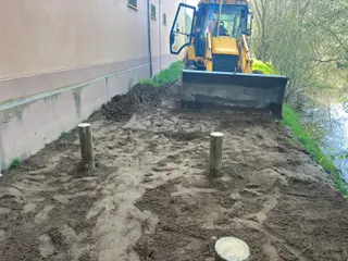 Obras Puerta del Río en Alba de Tormes