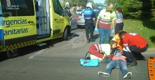 Cinco motoristas heridos en accidentes en apenas seis horas en Salamanca y Carbajosa