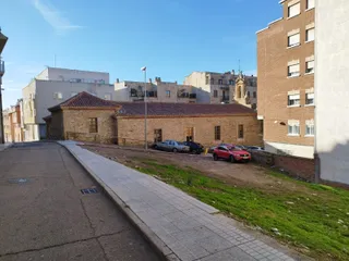 Calle Obispo Alcolea, junto a la iglesia vieja de Pizarrales