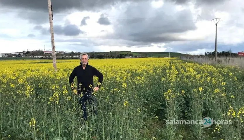 Cayetano Hernández, agricultor Espino de la Orbada (1)