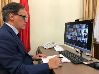 Carlos García Carbayo, alcalde de Salamanca y presidente de la Comisión de Cooperación de Desarrollo de la FEMP | FOTO AYTO SALAMANCA