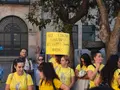 Protestas en Salamanca para mejorar las condiciones de los educadores y niños de 0 a 3 años