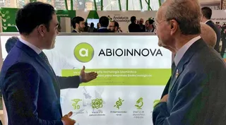 El concejal de Promoción Económica, Pedro Martínez, Salamanca se posiciona en un evento puntero como referente en la excelencia científica y tecnológica en Málaga