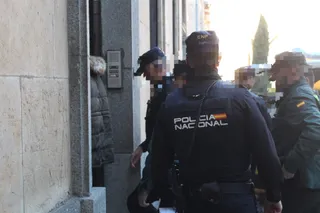GALERÍA | Entrada a juzgados del acusado de asesinar a un joven en Ciudad Rodrigo en febrero 2022