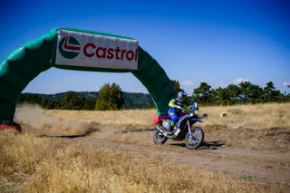 Lorenzo Santolino, en el rally de Turquía.