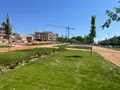 Zona ajardinada de la nueva urbanización ubicada entre la avenida de Salamanca, el Regato del Anís y Río Jordán