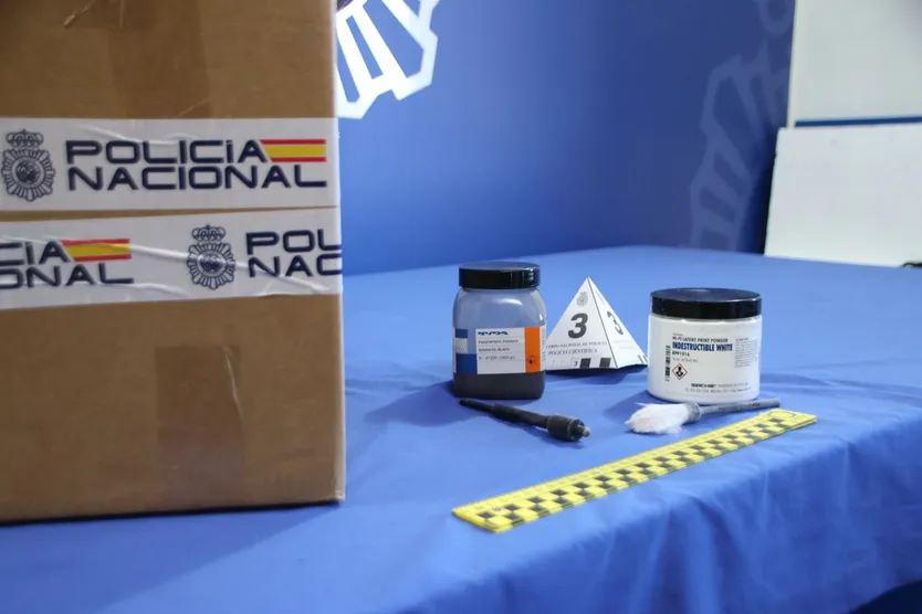 Reportaje con Policía Científica