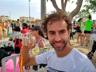 Matallana, campeón de España de veteranos en 3.000 obstáculos