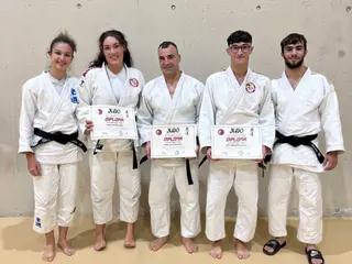 Tres salmantinos logran el cinturón Negro de Judo