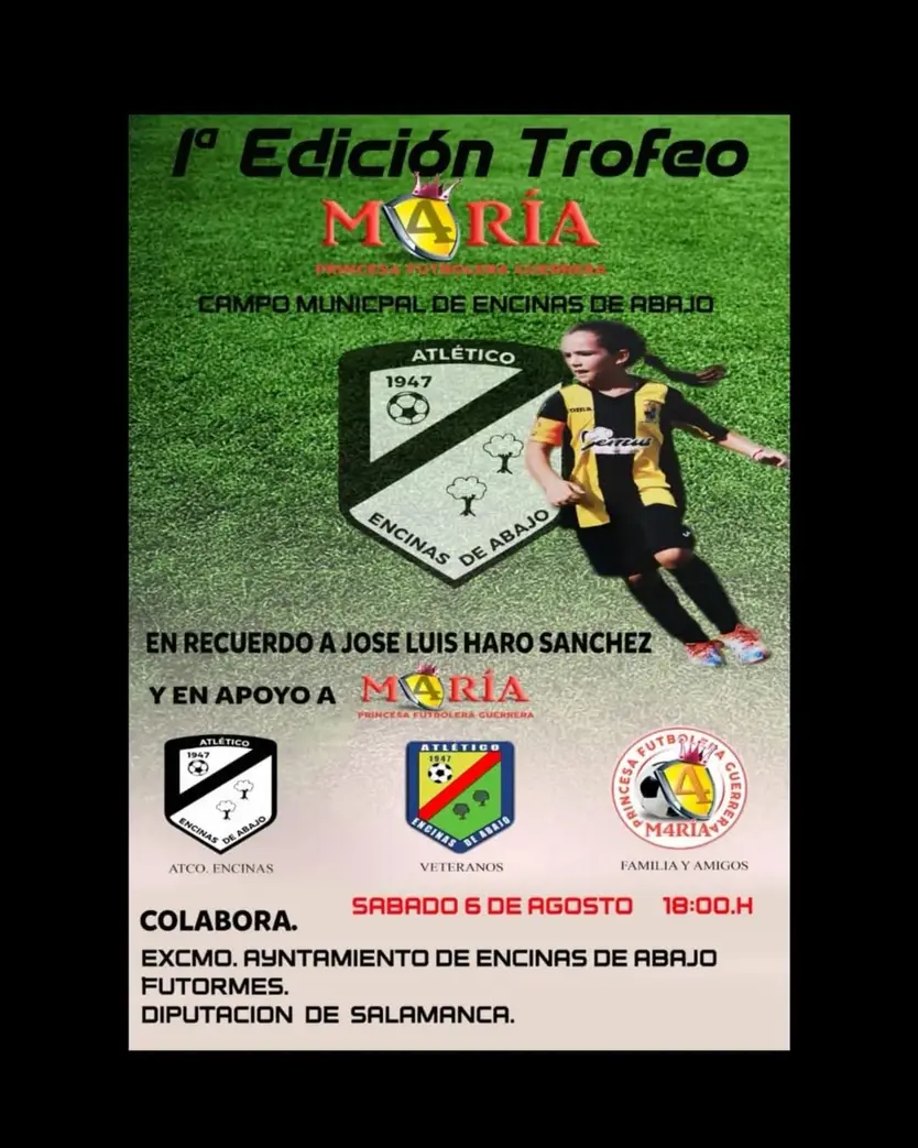 cartel del trofeo MARÍA