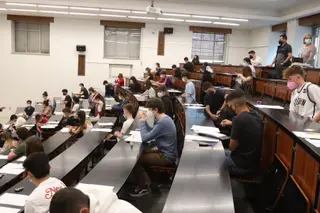 Imagen de la convocatoria ordinaria de la EBAU en junio de 2021