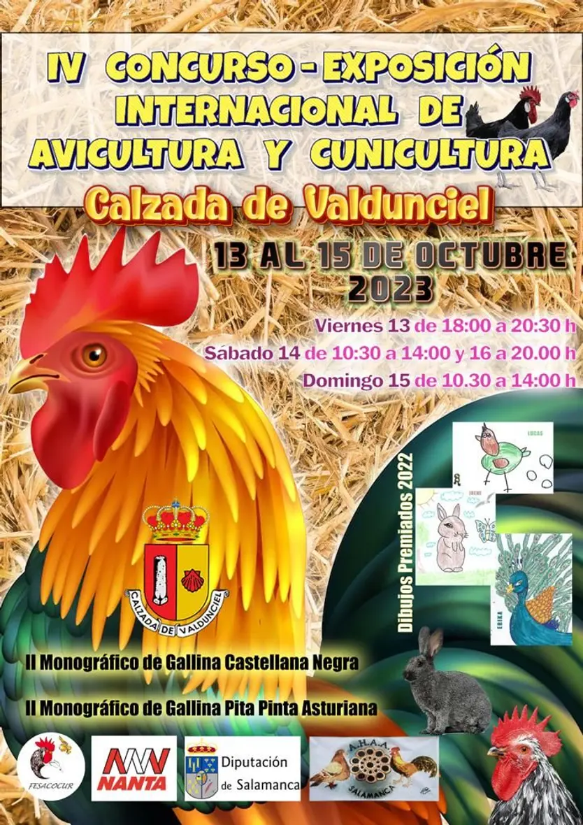 IV Concurso exposición de avicultura y cunicultura Calzada Valdunciel