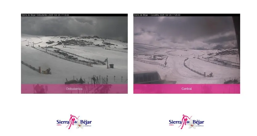 Nieve en la covatilla