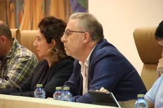 Fidel Francés, Elvira Sánchez y José María Collados