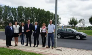 La Diputación completa los trabajos en la avenida de La Serna de Santa Marta