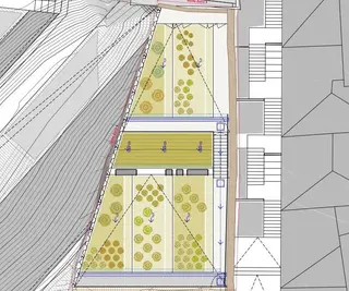 Proyecto recuperación bancadas Cerro San Vicente Huertos Urbanos