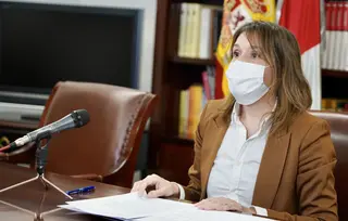 Rocío Lucas, consejera de Educación de la Junta de Castilla y León