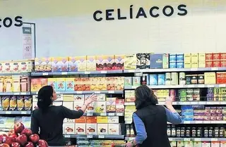 El IVA se ceba con los productos específicos para celíacos. Foto de archivo