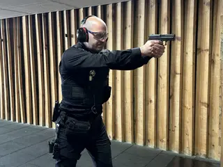 Reportaje campeón de tiro Policía Nacional