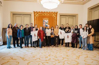 Salamanca se une al Día Mundial de la Espondiloartritis Axial con una campaña de concienciación sobre el reto del día a día. Foto: PSOE Ayto Salamanca