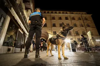 Operativo con los perros de la Policía Local en las Ferias y Fiestas 2026