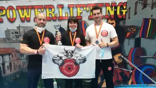 Oro para Salamanca en el Campeonato de España Master de Powerlifting 2021