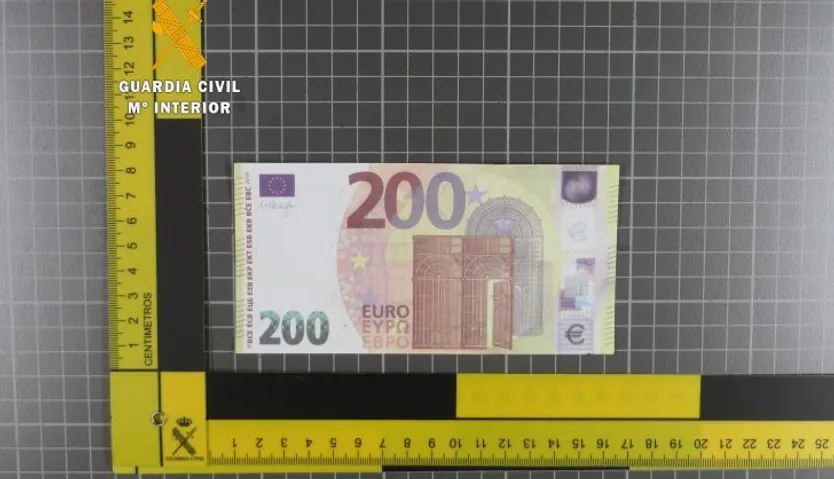 Así eran los billetes encontrados en el Polígono de Los Montalvos