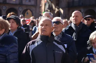Concentración en Salamanca 'X un tren de futuro'
