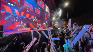 Actuación de la orquesta Panorama en Peñaranda de Bracamonte