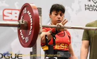 Raquel Martín | FOTO EUROPEAN POWERLIFTING FEDERATION