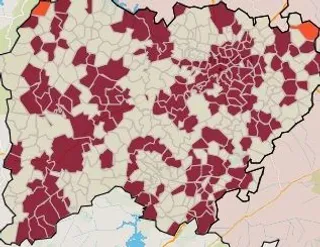 MAPA MUNICIPIOS INCIDENCIA 21 ENERO 2021