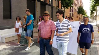 Manifestación por el centro del salud del Zurguén