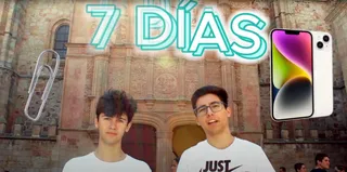 Cambiar un clip por un iPhone: el reto de un youtuber de Salamanca con un fin social