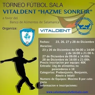 El tradicional torneo 'Vitaldent, hazme sonreir' cuenta ya con veinticinco inscritos