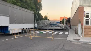 Algunas de las atracciones se van a colocar en la Avenida de los Jardines