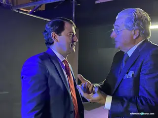Mañueco y Jorge D'Alessandro / FOTO SALAMANCA24HORAS
