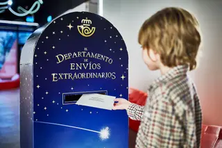 Foto Buzón Reyes Magos. Foto Correos