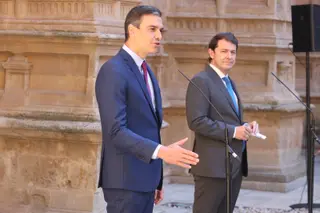Pedro Sánchez y Mañueco Conferencia de Presidentes.