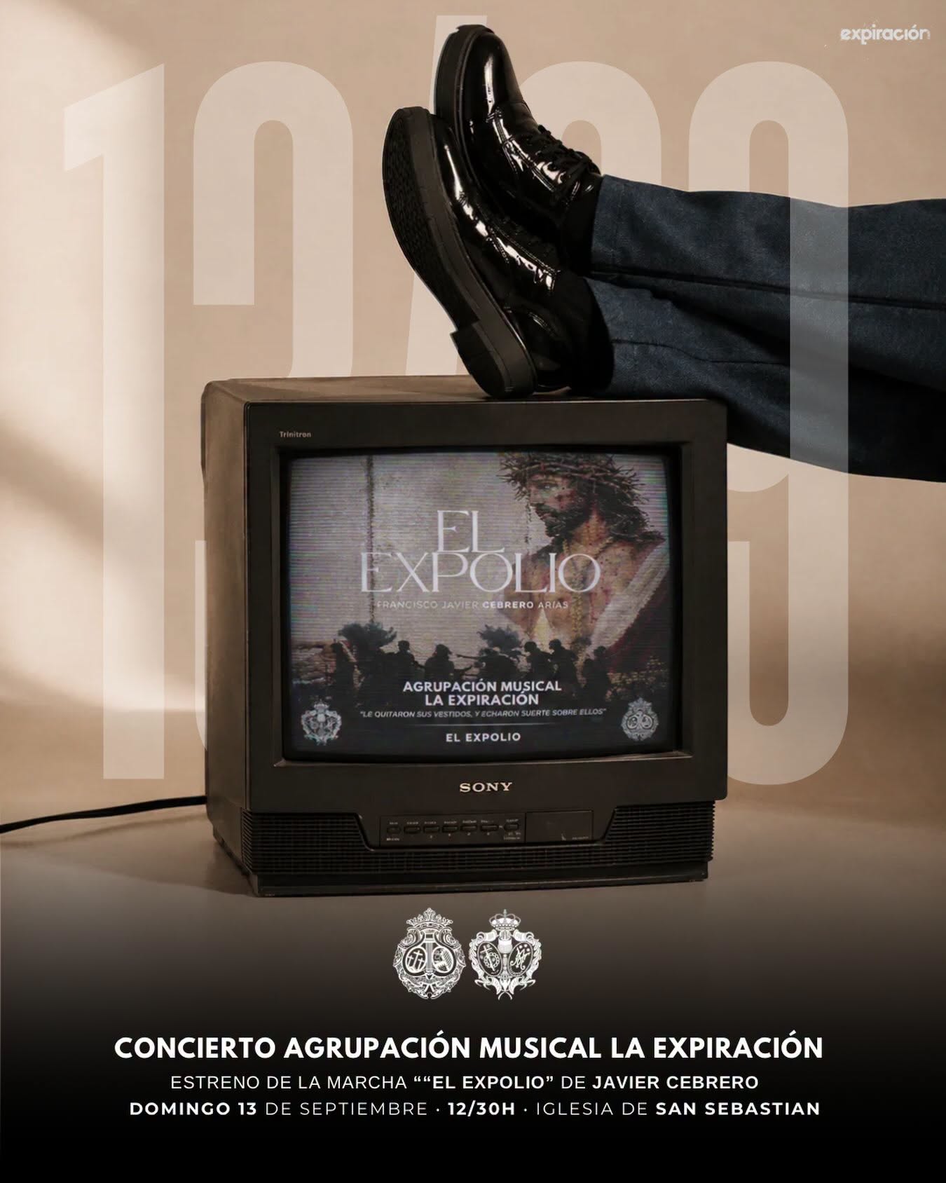 Cartel Del Concierto Donde Se Estrenará El Expolio De La Agrupación Musical De La Expiración