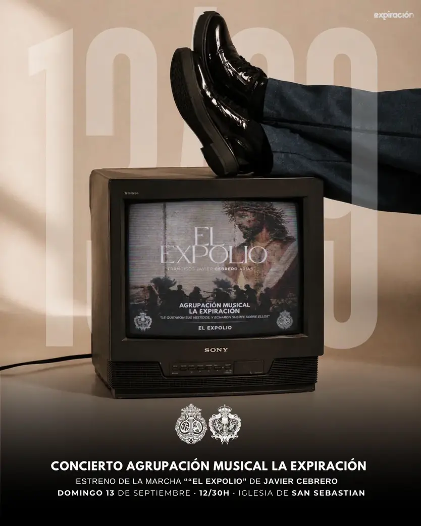 Cartel Del Concierto Donde Se Estrenará El Expolio De La Agrupación Musical De La Expiración