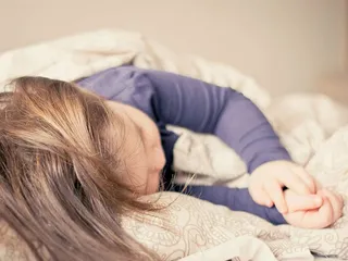 Baby girl sleep child