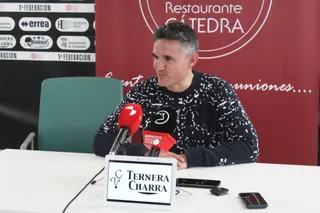 Rueda de prensa de Dani Ponz antes del encuentro contra el Barça B