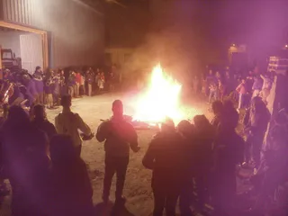 Entierro de la sardina 2017 en Villares de la Reina
