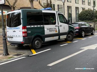 Guardia Civil en los Juzgados de Salamanca
