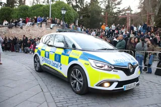 Policia local en la Semana Santa de Salamanca | Andrea M