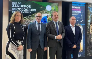 Pilar Sánchez, Javier Iglesias, Ángel González y Juan Carlos Zaballos